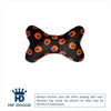 Lil Pumpkin Fall Season Halloween Plush Squeaky Bone Dog Toy - 2 Sizes