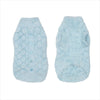 Blossom Feather Soft with Flower Buttons Warm Dog Sweater - Blue