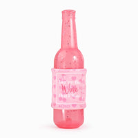 Hugsmart Products Inc Dog Toys Woof Love You're the Wine I want Bottle Rubber Squeak Dog Toy