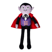 PetShop by Fringe Studio dog toys Halloween You're My Blood Type Purple Plush Squeak Dog Toy