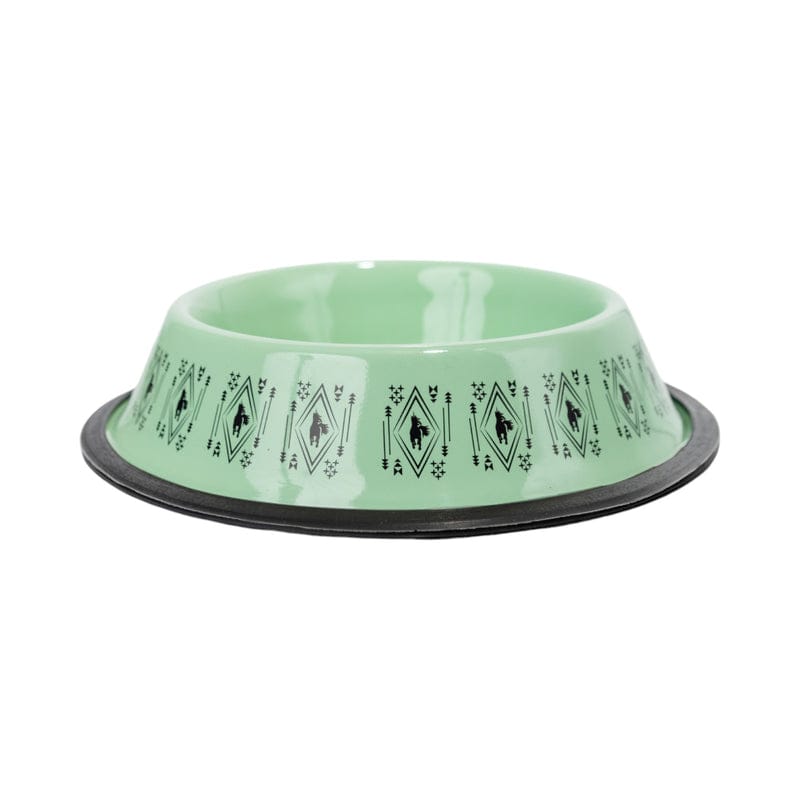 JoJo Modern Pets Bowls Mint Unicorn 24oz. Designer Plastic Non-Skid Dog Bowl