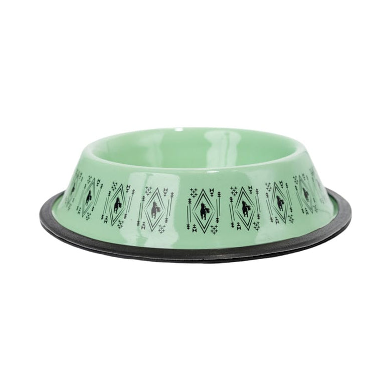JoJo Modern Pets Bowls Mint Unicorn 24oz. Designer Plastic Non-Skid Dog Bowl