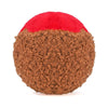 Hugsmart Products Inc dog toys Food Party Spaghetti Meatball Ball Plush Dog Toy