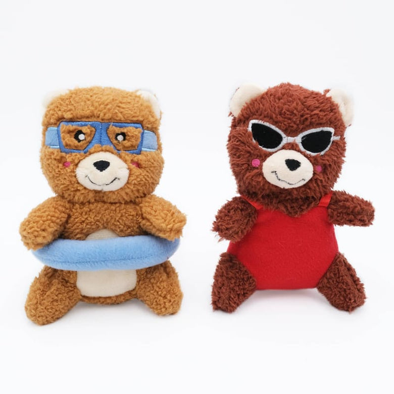 ZippyPaws dog toys Cheeky Chumz Jr Poolside Fun Dog Toy Set - 2 Pack