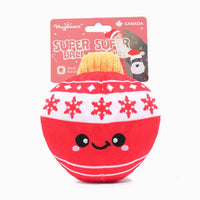 Hugsmart Products Inc Hugsmart Products Inc - HugSmart Pet - Happy Woofmas | Ornament - Dog Ball Toy