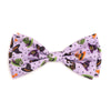 The Worthy Dog Bow Tie SM Halloween Purple Bewitched Bow Tie Pet Collar Attachment - 2 Sizes