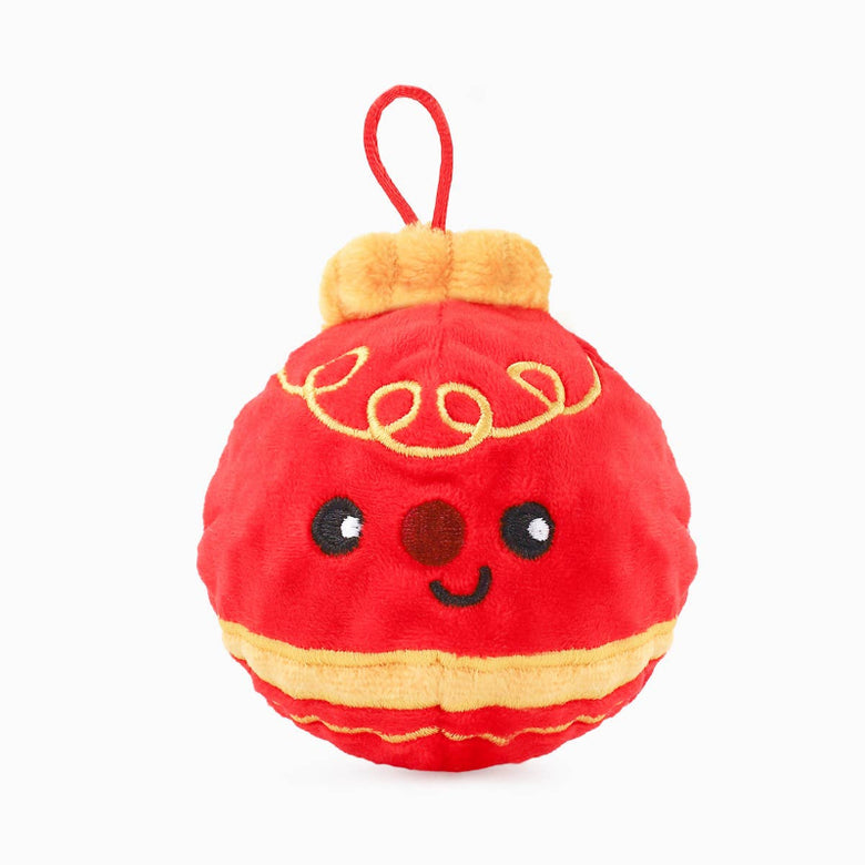 Hugsmart Products Inc Hugsmart Products Inc - HugSmart Pet - Happy Woofmas | Ornament - Dog Ball Toy
