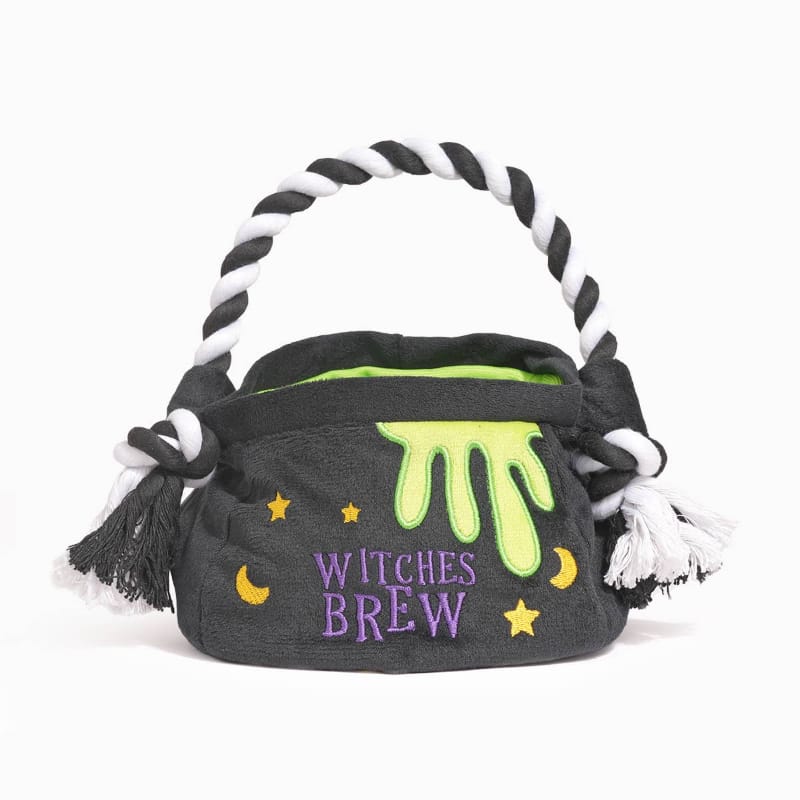 Hugsmart Products Inc dog toys Howloween Night Witches Brew Interactive Burrow Plush Dog Toy Set - 4 Pc