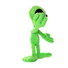 Tuffy Dog Toys - VIP Products dog toys Mighty Jr Liar Green Alien Plush Squeaky Dog Toy