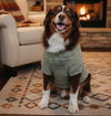 Moss Green Soft Warm Plush Fleece Dog Pullover/ Sweater