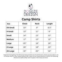 Halloween Season White Mummy Lightweight Collared Camp Dog Shirt