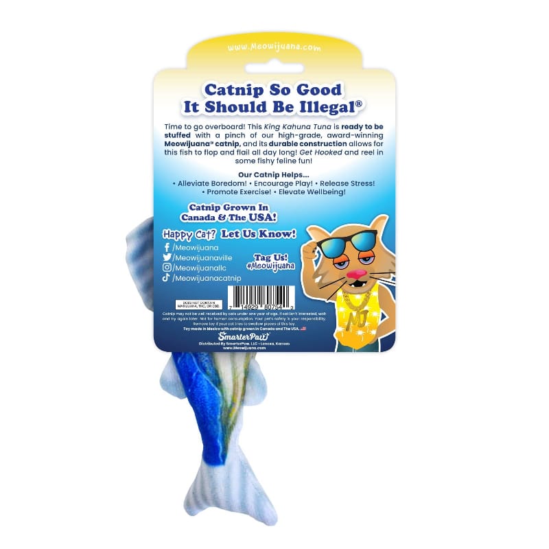 Meowijuana Cat Toys Meowijuana Get Hooked Kahuna Tuna Cat Toy
