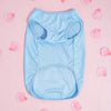 TM - PET PLUS LTD dog apparel Gnomes Love Heart Print Light Jersey Blue Pet Tee