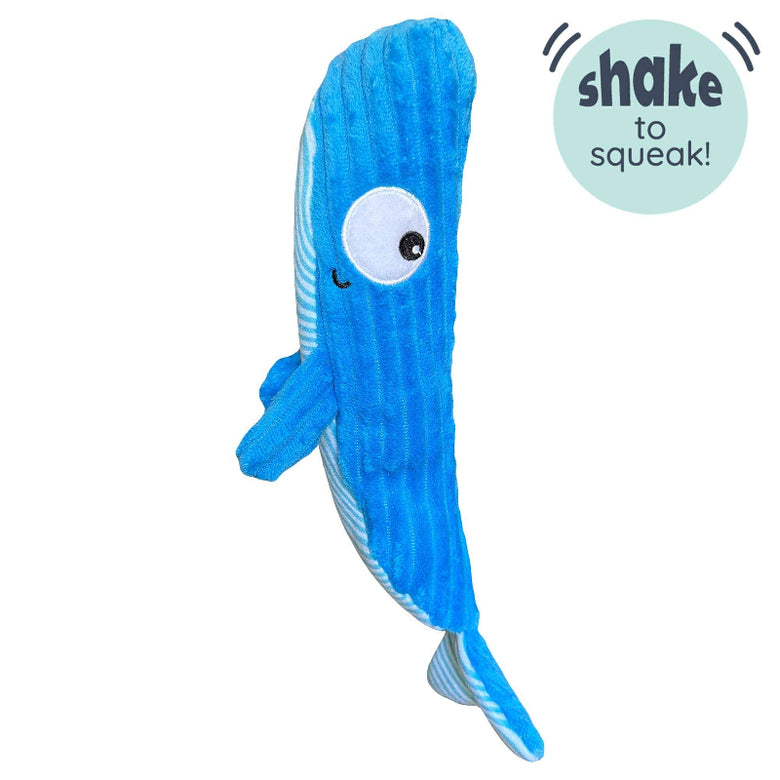 Huxley & Kent Huxley & Kent - Fetchies® Wilma Whale Dog Toy: Small