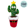 Christmas Holiday Seek 'n Treat Prickly & Bright Pawt Plush Squeaky Dog Toy