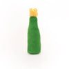 ZippyClaws Cat Toys Cat Crusherz Green Bubbly Plush Cat Toy