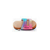 Muttzie dog toys Barkenstock Rainbow Sandal Plush Dog Toy