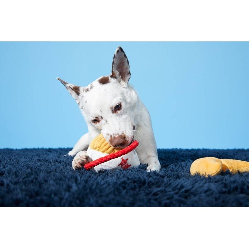 BARK dog toys Chew Mein & Furtune Cookie Rope Plush Interactive Dog Toy - 2 Pc