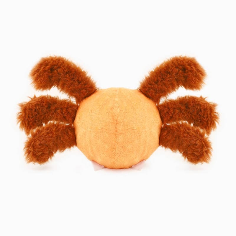 Hugsmart Products Inc dog toys Howloween Night Brown Spider Ball Dog Toy