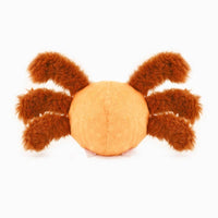 Hugsmart Products Inc dog toys Howloween Night Brown Spider Ball Dog Toy