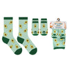 Extreme Fit Wholesale Extreme Fit Wholesale - Matching Pet And Owner Fun Socks - Avocado