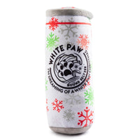 White Paw Howliday Christmas Plush Squeaky Dog Toy