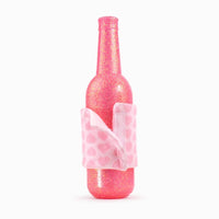 Hugsmart Products Inc Dog Toys Woof Love Love you more than wine Bottle Rubber Dog Toy