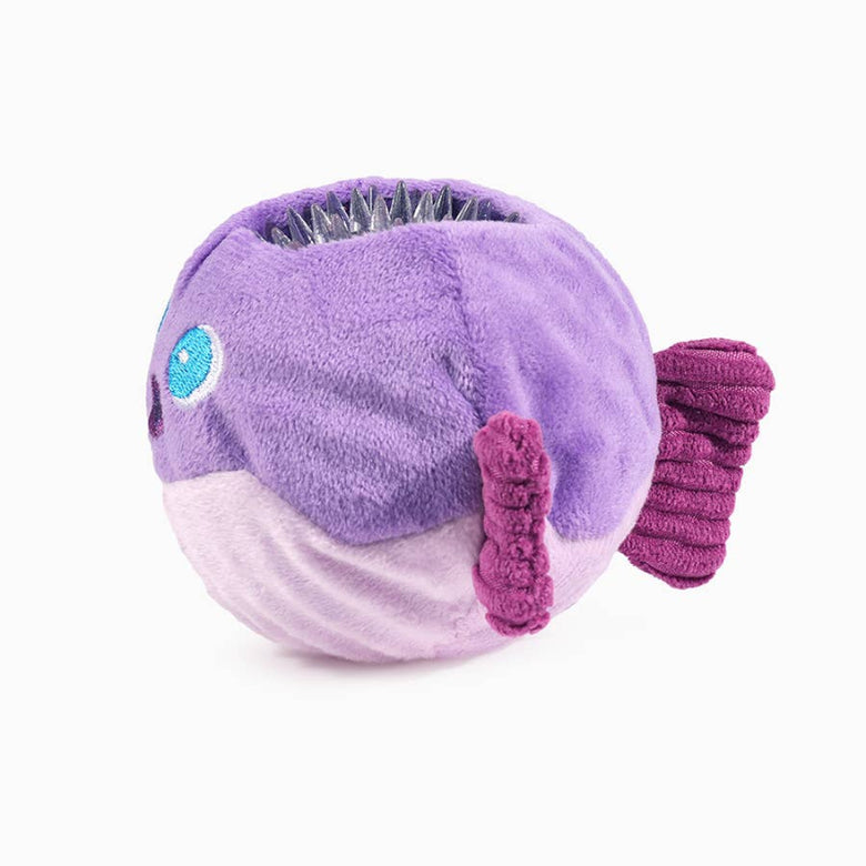 Hugsmart Products Inc Hugsmart Products Inc - HugSmart Pet - Ocean Pals | Puffer Fish Ball - Dog Ball Toy