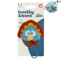 Turkey Flinger Fall Season Plush Cat Toy