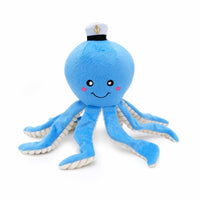 ZippyPaws dog toys Ollie the Octopus Playful Pal Plush Squeaky Dog Toy
