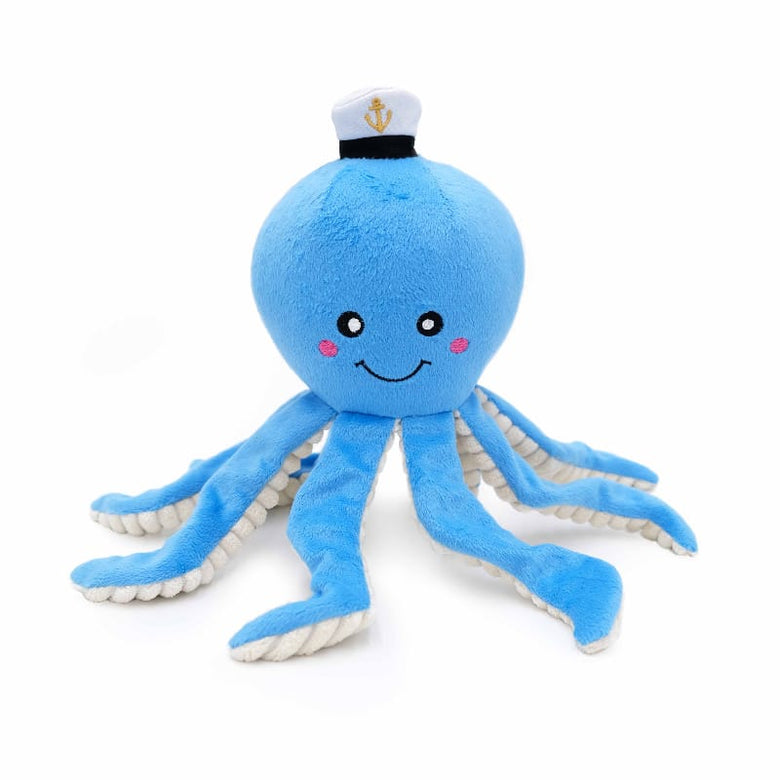 ZippyPaws dog toys Ollie the Octopus Playful Pal Plush Squeaky Dog Toy