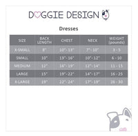 Doggie Design Doggie Design - Patriotic Dog Dress with Matching Leash: X-Large