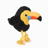 Hugsmart Products Inc dog toys Hugsmart Products Inc - HugSmart Pet - Jungle Tails | Toucan - Dog Plush Toy