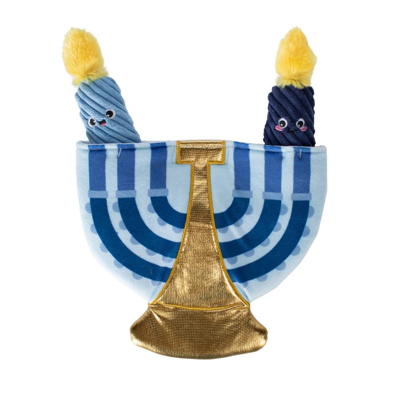 PetShop by Fringe Studio dog toys A Lit Hanukkah Interactive Burrow Hide & Seek Plush Dog Toy Set - 3 Pc