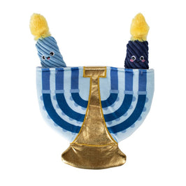 PetShop by Fringe Studio dog toys A Lit Hanukkah Interactive Burrow Hide & Seek Plush Dog Toy Set - 3 Pc