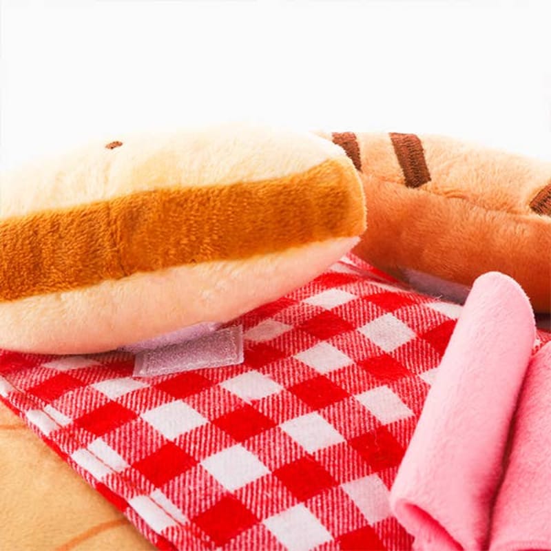 Hugsmart Products Inc dog toys Charcuterie Board Interactive Plush Dog Toy