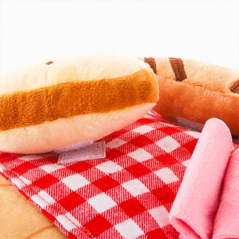 Hugsmart Products Inc dog toys Charcuterie Board Interactive Plush Dog Toy