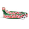 The Worthy Dog Leashes SM Strawberries Pink Dog Leash - 2 Sizes