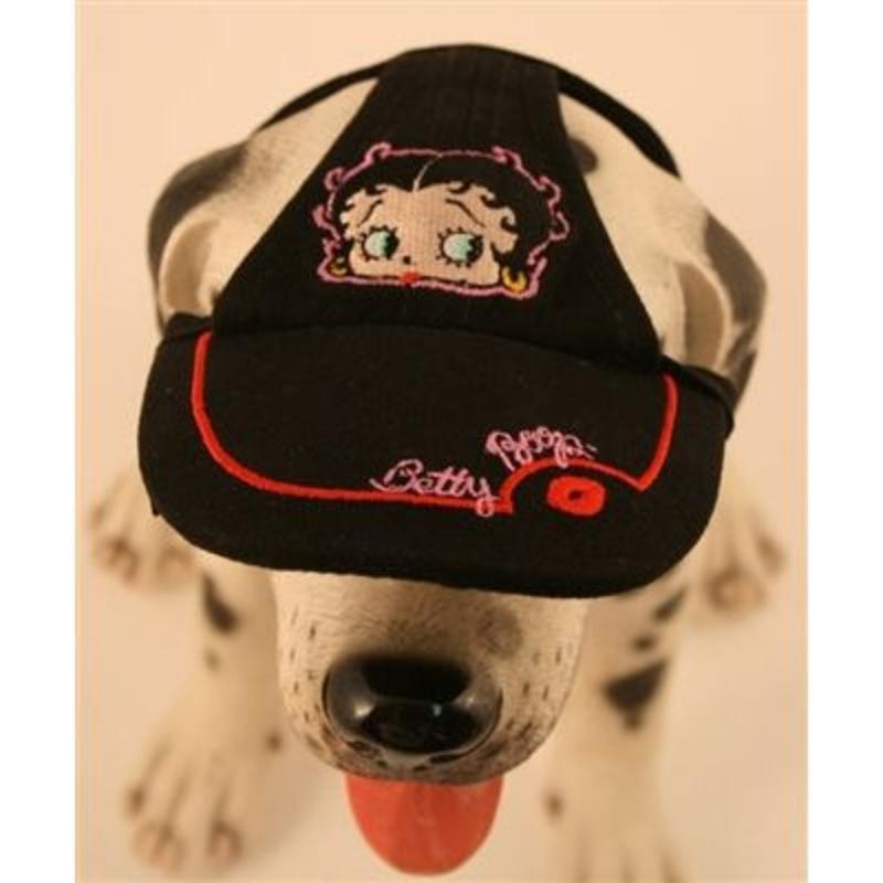 Puppe Love / PamPet USA Hats SM Betty Bp Black Dog Cap
