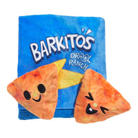 BARK dog toys Drool Ranch Chips Plush Interactive Dog Toy Set