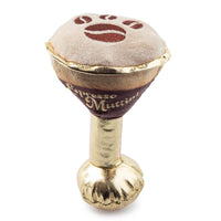 Haute Diggity Dog dog toys Espresso Muttini Plush Squeaky Dog Toy
