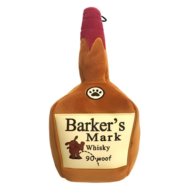 Huxley & Kent dog toys S Barker's Mark Squeak Plush Dog Toy - 2 Sizes
