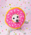 Zippypaws dog toys Strawberry Donutz Sprinkles Squeaky Dog Toy - 3 Sizes