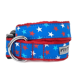 The Worthy Dog Collars XS Patriotic Stars Dog Collar