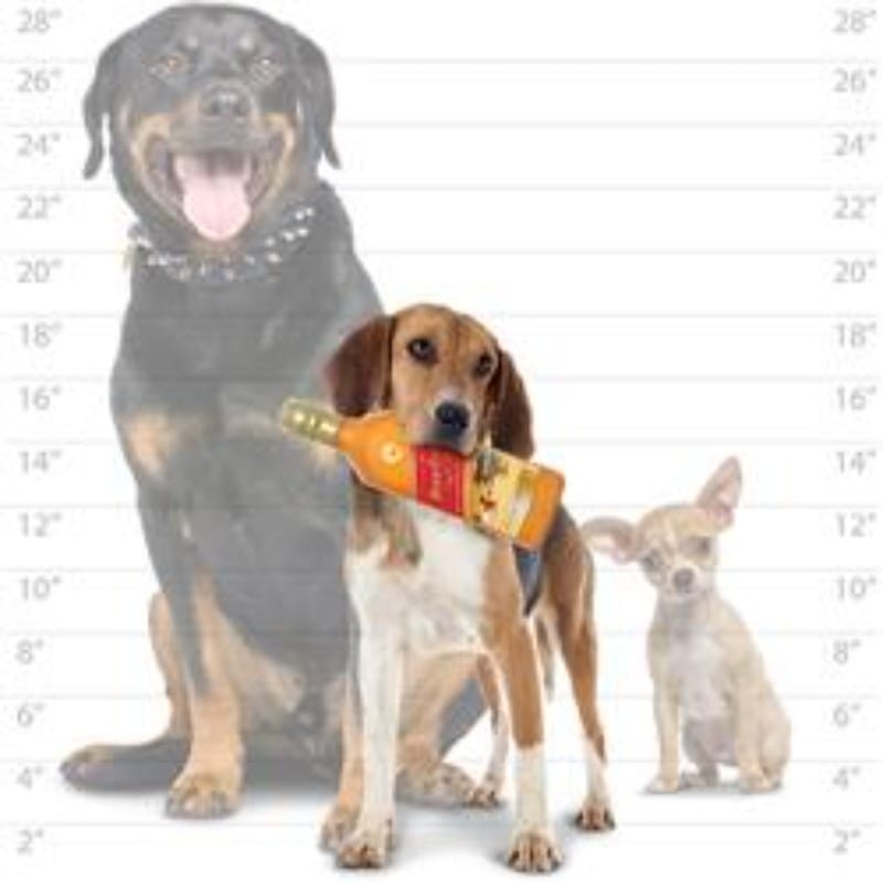 VIP Products/Tuffy dog toys Doggie Walker Silly Squeakers Vinyl Bottle Durable Dog Toy