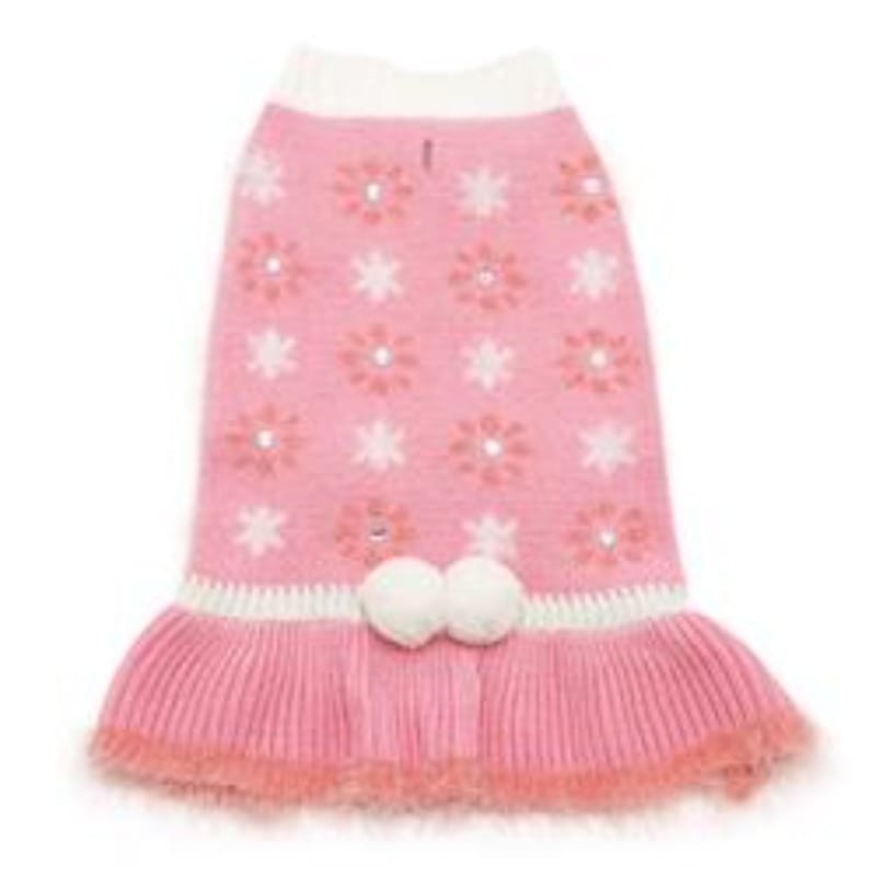 Dogo Pet Fashions Dresses XL Daisy Sweater Pet Dress