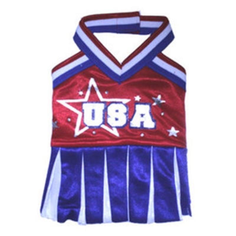 Puppe Love / PamPet USA dog apparel 0 Cheerleader Dog Costume
