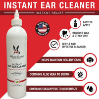 Warren London Spa Product Instant Ear Cleaner For Dogs 12 oz or 1 gallon - Professional Size - Removes Wax and Odor