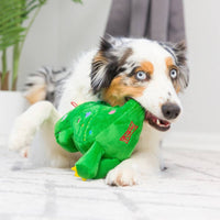 Christmas Tree Rex 2.0 Plush Squeaky Holiday Dog Toy - 2 Sizes