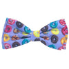 Huxley & Kent Bow Tie SM Donut Lovers Purple Pet Bow Tie - Size XL